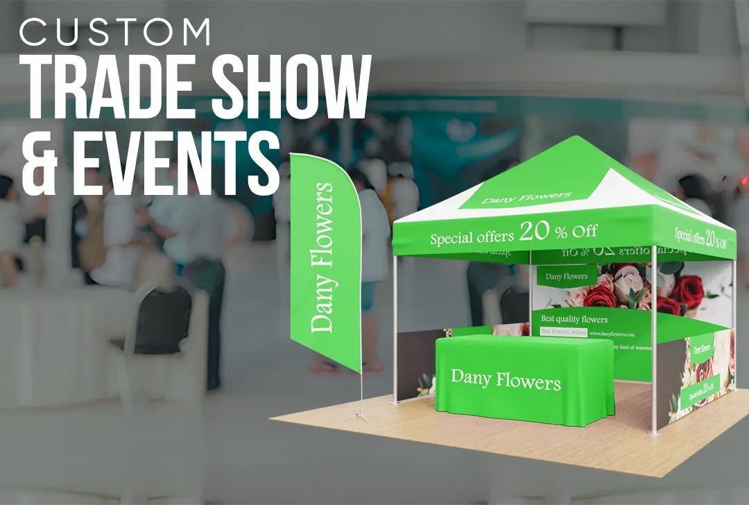 CustomBannersNow.Com Trade Show & Events