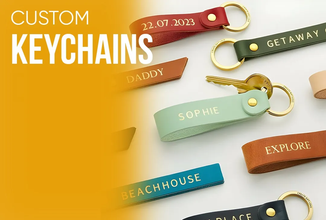 CustomBannersNow.Com Keychains