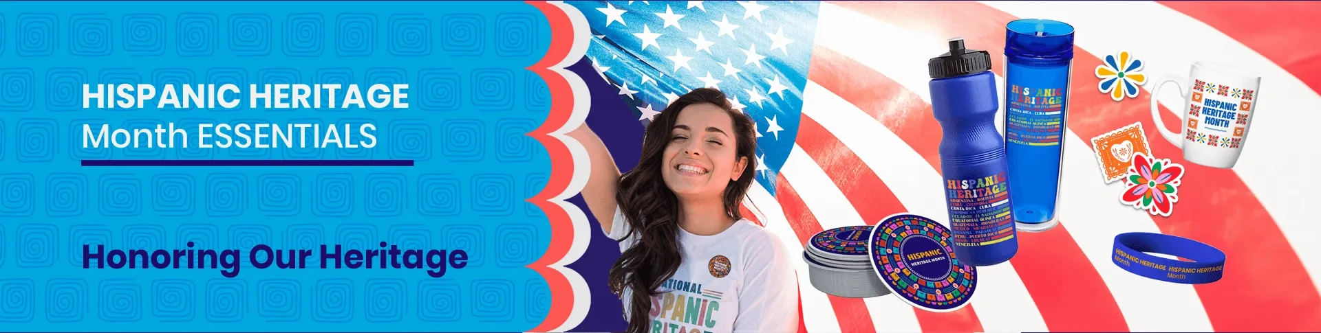 CustomBannersNow.Com Hispanic Heritage Month