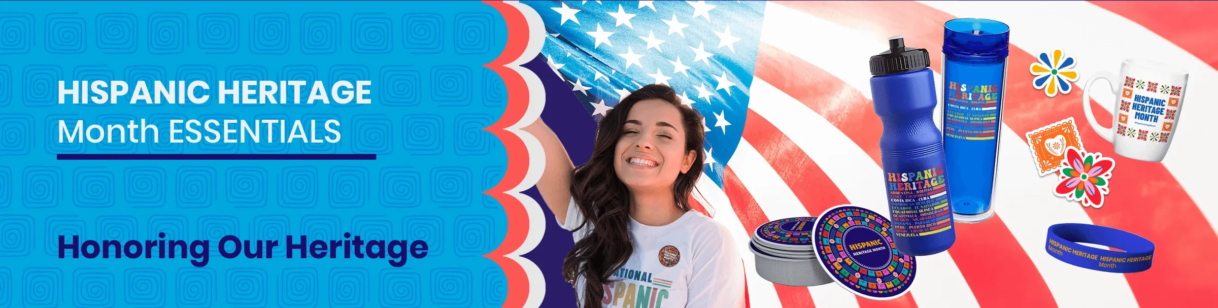 CustomBannersNow.Com Hispanic Heritage Month