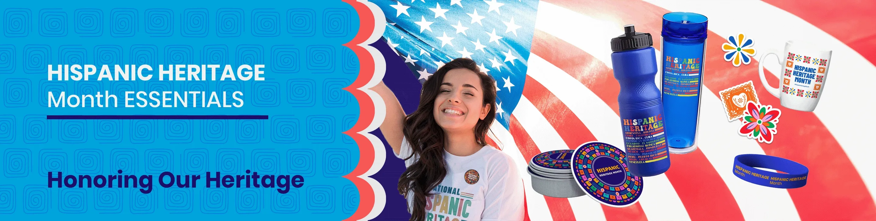 CustomBannersNow.Com Hispanic Heritage Month