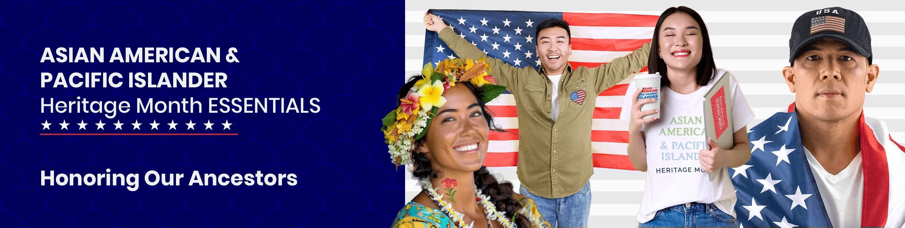 CustomBannersNow.Com Asian American and Pacific Islander Heritage Month