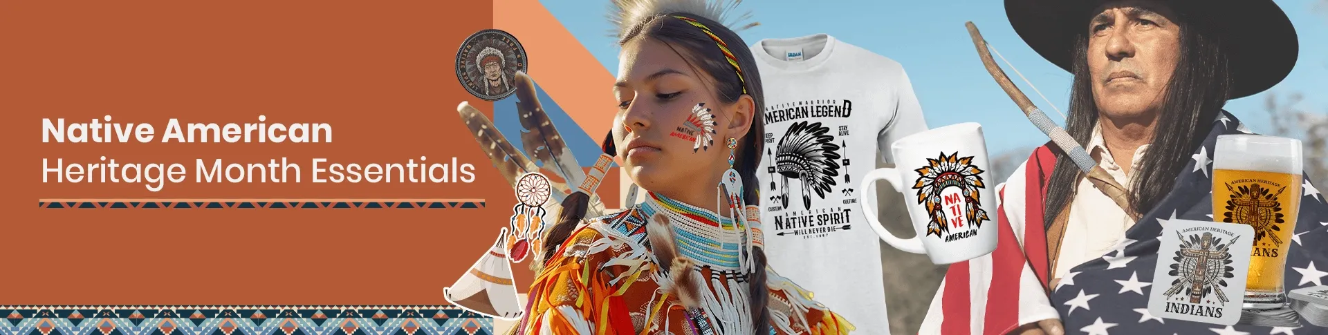 CustomBannersNow.Com Native American Heritage Month Essentials