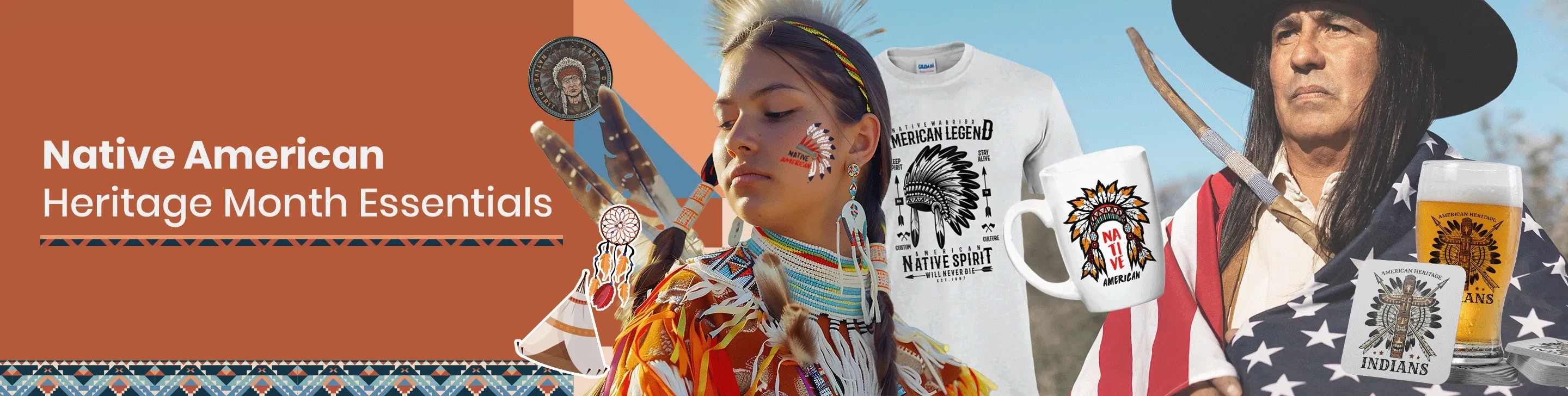 CustomBannersNow.Com Native American Heritage Month Essentials