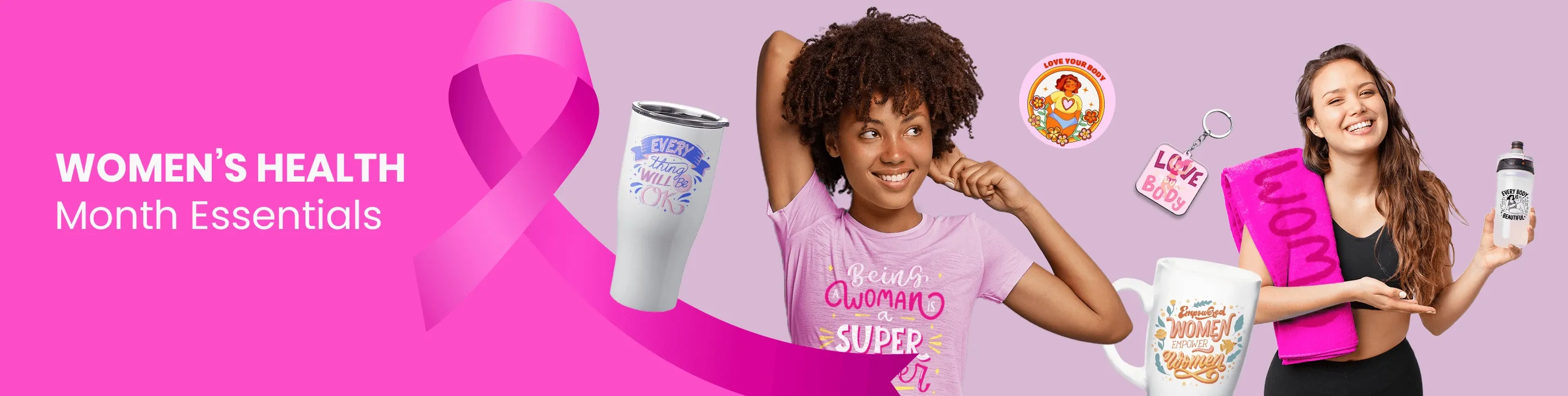 CustomBannersNow.Com Women's Health Month