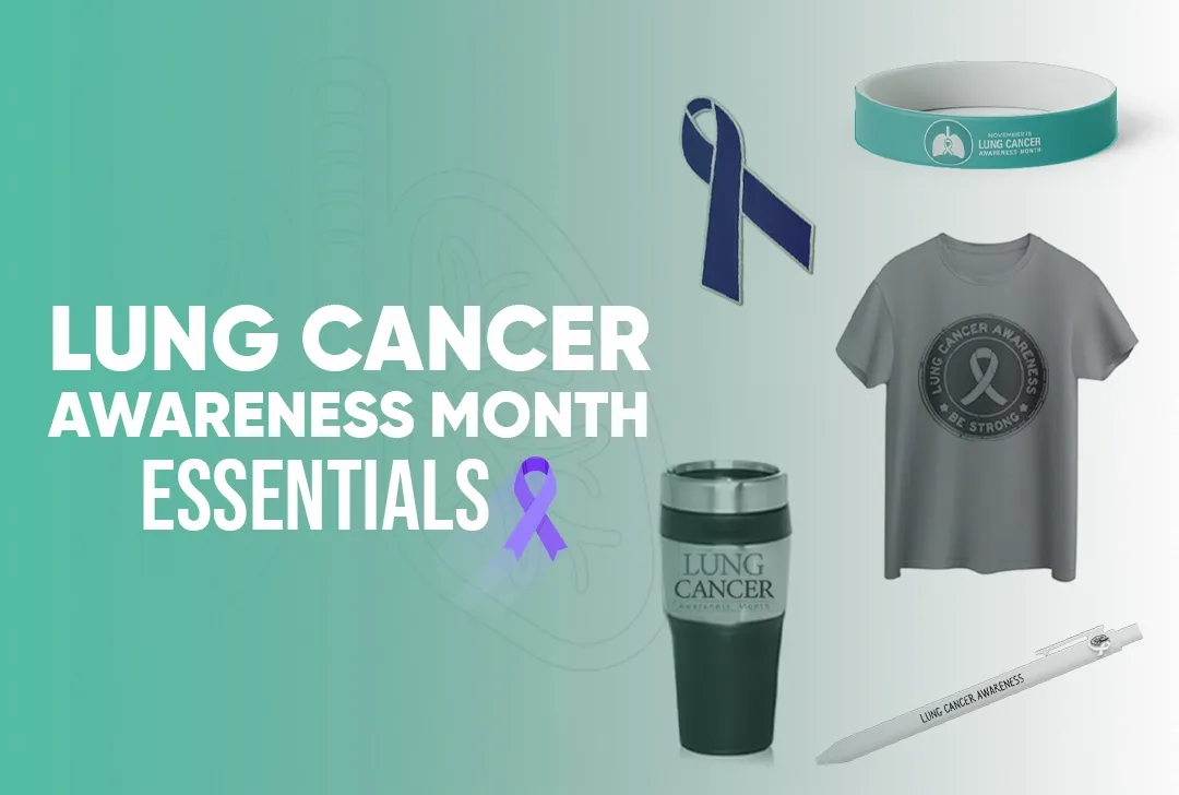 CustomBannersNow.Com Customize Your Lung Cancer Awareness Month