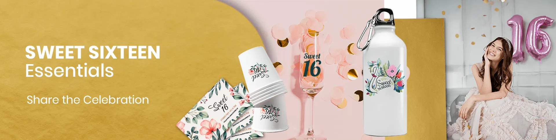 CustomBannersNow.Com Sweet Sixteen
