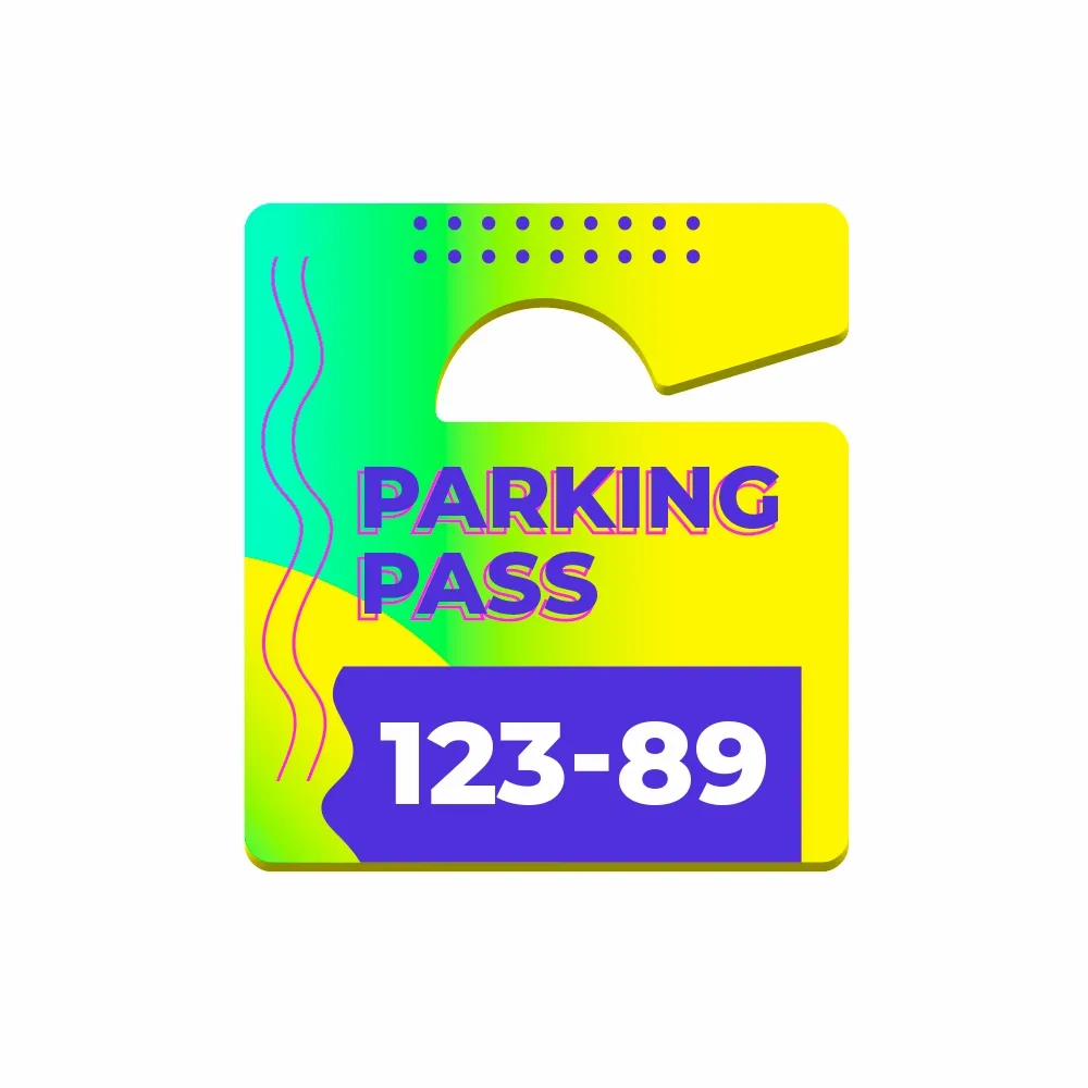 Parking Passes - Custom Banners Now