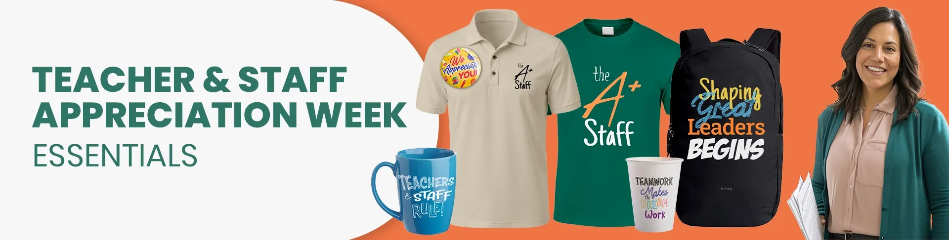 CustomBannersNow.Com Teacher & Staff Appreciation Week