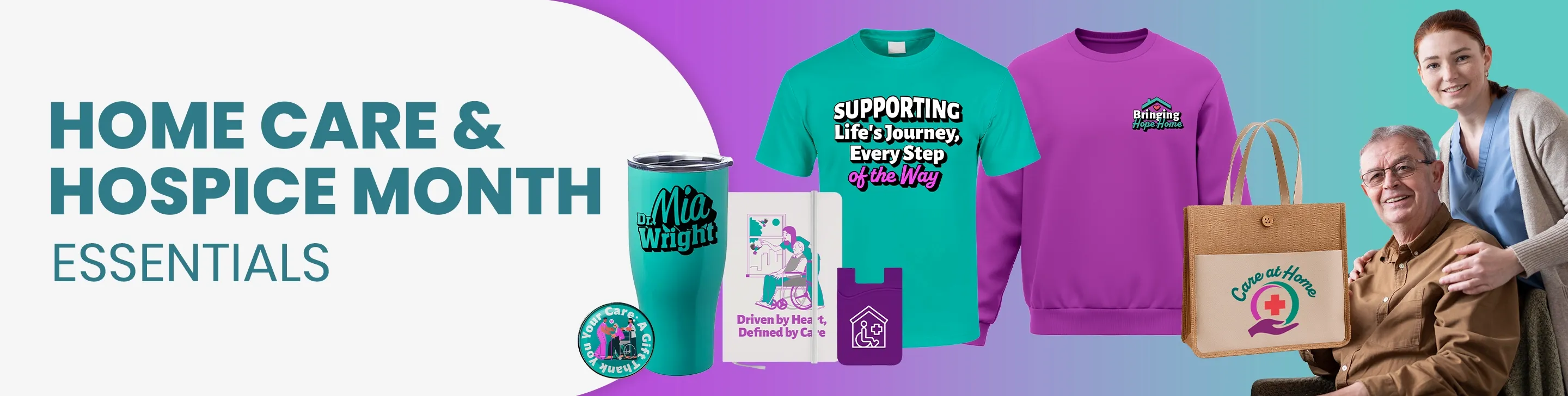 CustomBannersNow.Com Home Care & Hospice Month