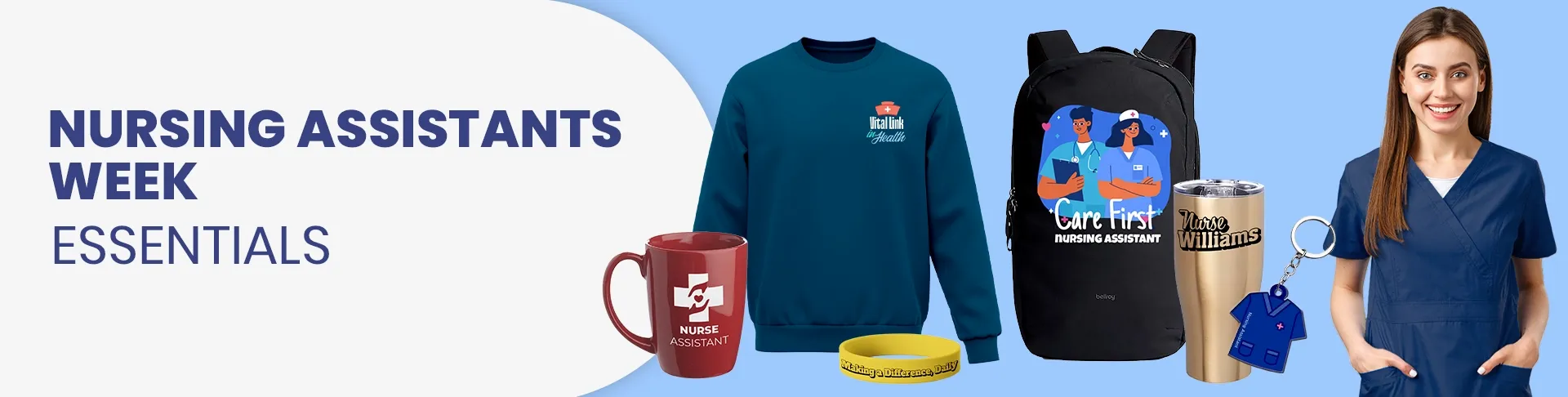 CustomBannersNow.Com Nursing Assistants Week