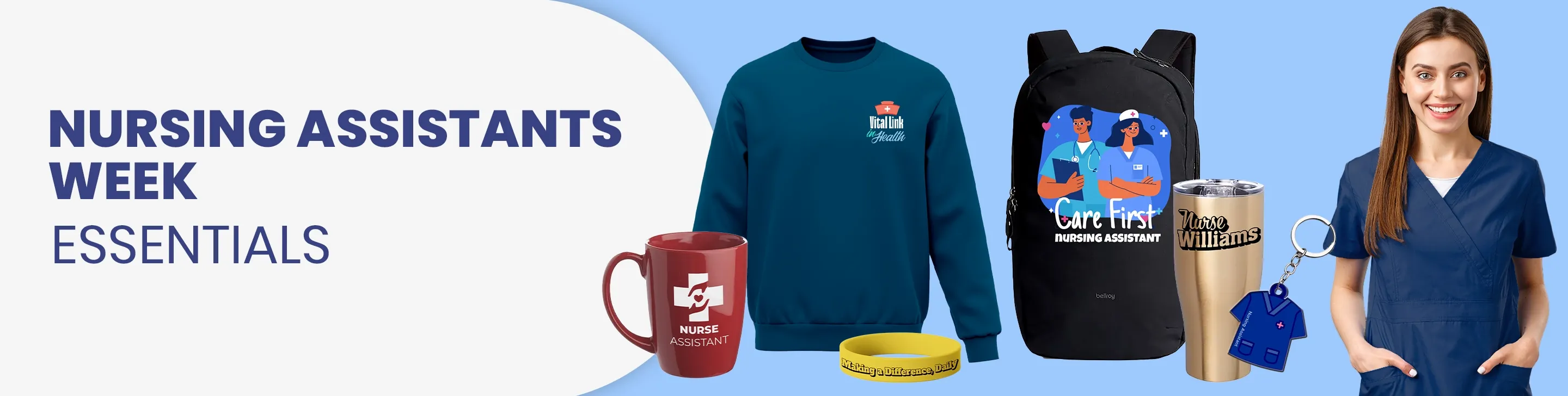 CustomBannersNow.Com Nursing Assistants Week