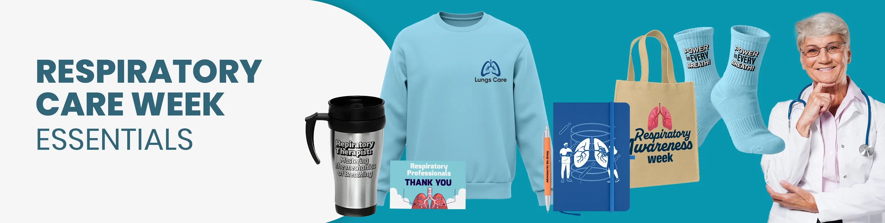 CustomBannersNow.Com Respiratory Care Week