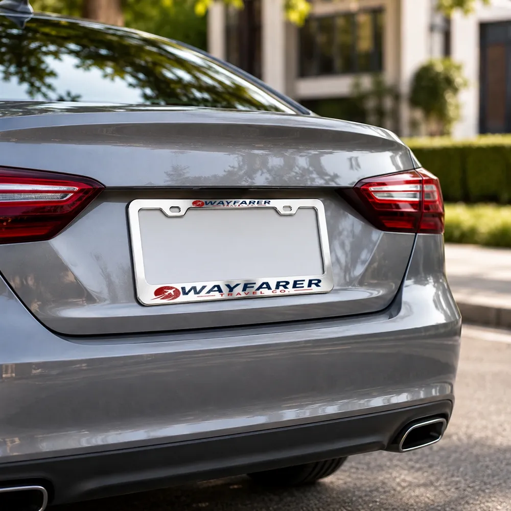 License Plate Frames - Custom Banners Now