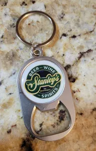 CustomBannersNow.Com - Multi-use Alloy Bottle Opener Keychain