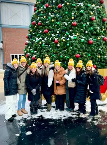 CustomBannersNow.Com - Bauble Sunday Angora Yarn Beanies