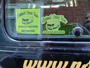CustomBannersNow.Com - Front Adhesive Stickers