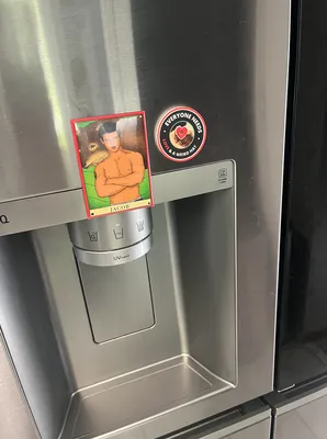 A student designed this magnet for an art class It turned out great