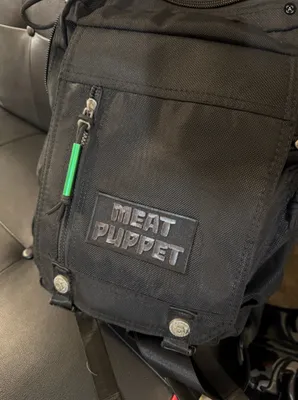 Embroidered & 3D Embroidered - I had these patches made for members of our puppeteering team on a project - this is on my set bag