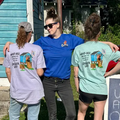 Chicken Sht contest t-shirtsSweets LoungeOcean Springs MS