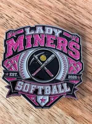Soft Enamel Pin - These pins for Lady Miners were a hit Thank you all so much