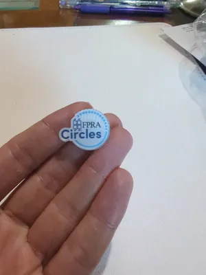 Acrylic Lapel Pin -