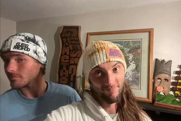 CustomBannersNow.Com - Marbled Beanies