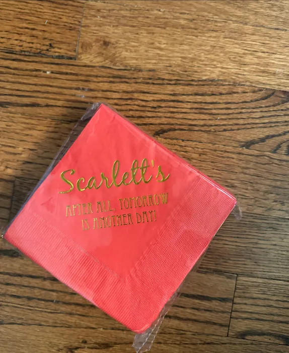 CustomBannersNow.Com - Custom Foil Stamped Beverage Napkin