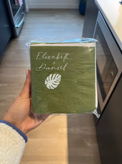 CustomBannersNow.Com - Custom Paper Beverage Napkin