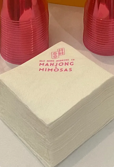 CustomBannersNow.Com - Custom Paper Beverage Napkin