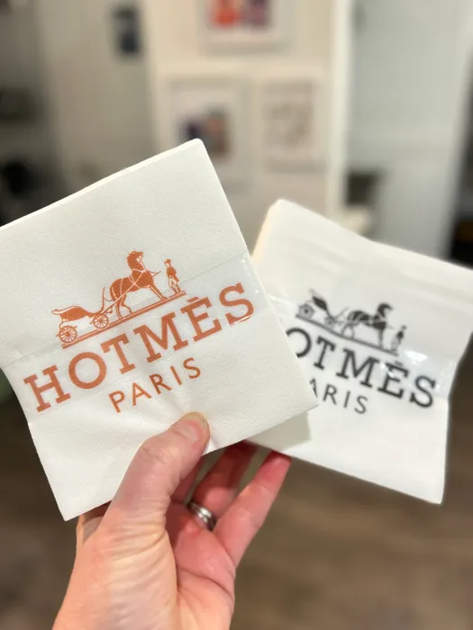 CustomBannersNow.Com - Custom Linen Beverage Napkin