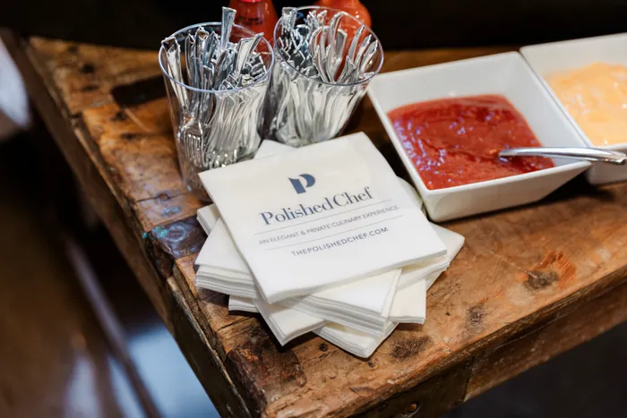 CustomBannersNow.Com - Custom Linen Beverage Napkin