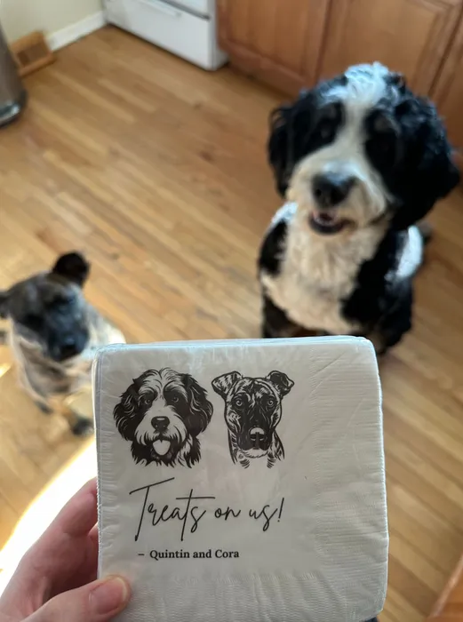 CustomBannersNow.Com - Custom Paper Beverage Napkin