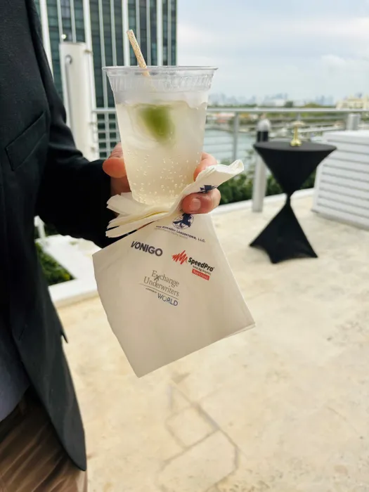 CustomBannersNow.Com - Custom Paper Beverage Napkin