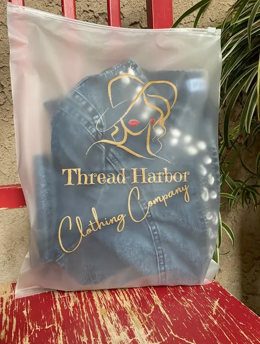 CustomBannersNow.Com - Zipper Frosted Bag