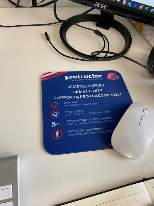 CustomBannersNow.Com - Custom Square Mouse Pad