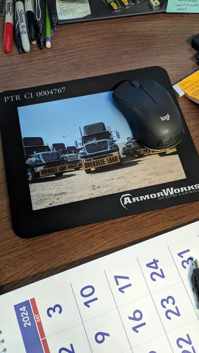 CustomBannersNow.Com - Custom Printed Rectangular Mouse Pad