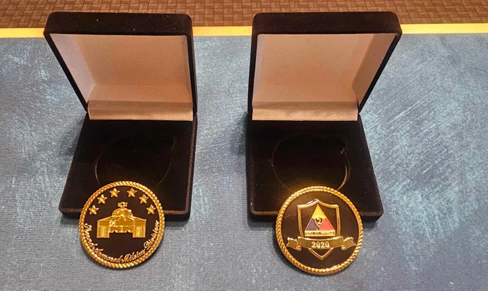 CustomBannersNow.Com - Soft Enamel Challenge Coin