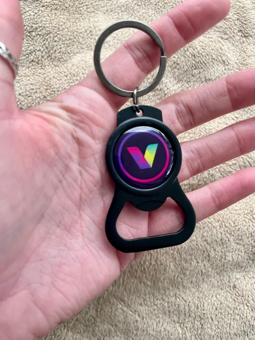 CustomBannersNow.Com - Black Alloy Bottle Opener