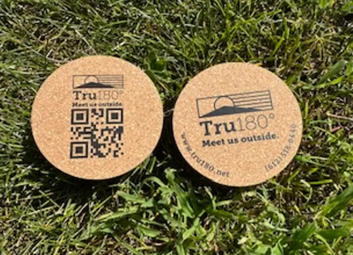 CustomBannersNow.Com - Cork Coasters