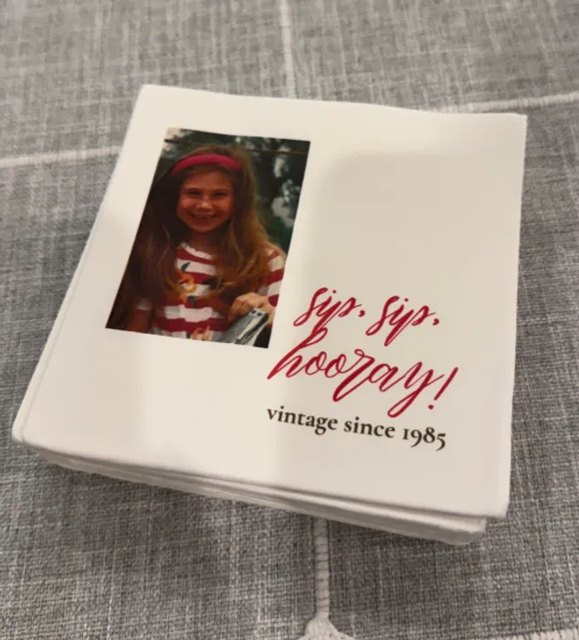 CustomBannersNow.Com - Custom Beverage Napkin