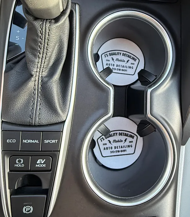 CustomBannersNow.Com - Car Coaster