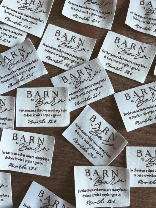 CustomBannersNow.Com - Woven Labels