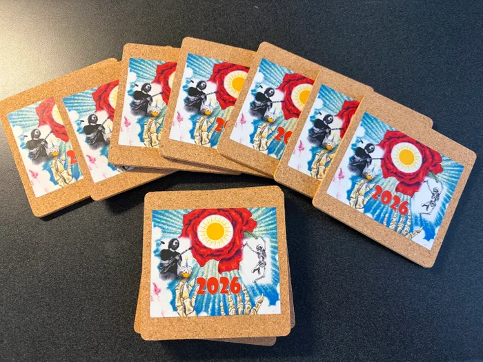 CustomBannersNow.Com - Cork Coasters