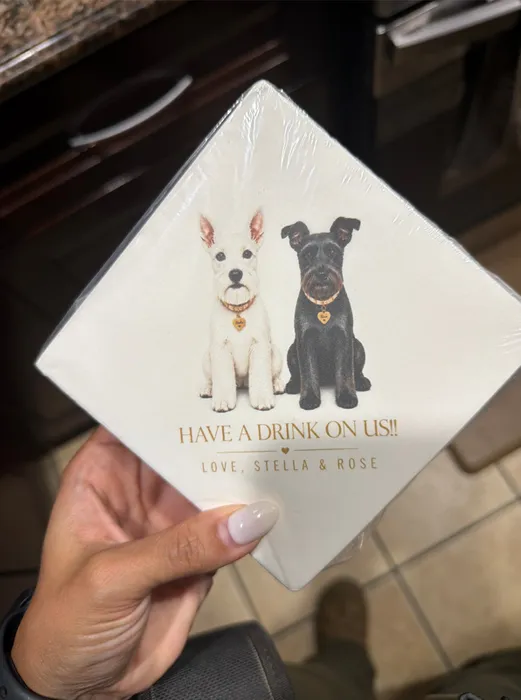 CustomBannersNow.Com - Custom Paper Beverage Napkin