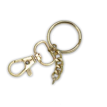 Gold Split Ring + Lobster Claw Gold Split Ring + Lobster Claw