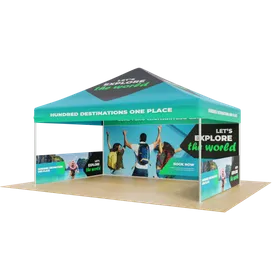 Custom Outdoor Canopy Tents Waterproof 15ft X 10ft - Custom Banners Now