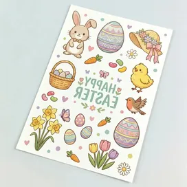 Temporary Tattoos Sheet - Custom Banners Now