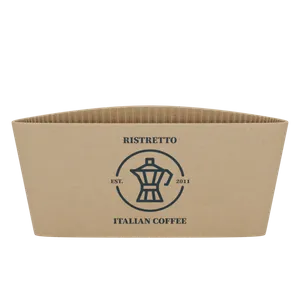 Corrugated Cup Sleeve - Custom Banners Now