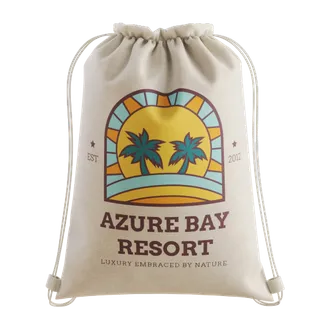Custom Cotton Drawstring Bag - Custom Banners Now